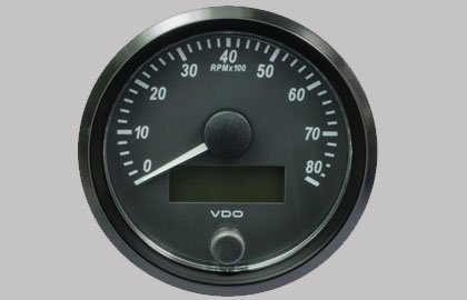 SingleViu Tachometer 8000 RPM